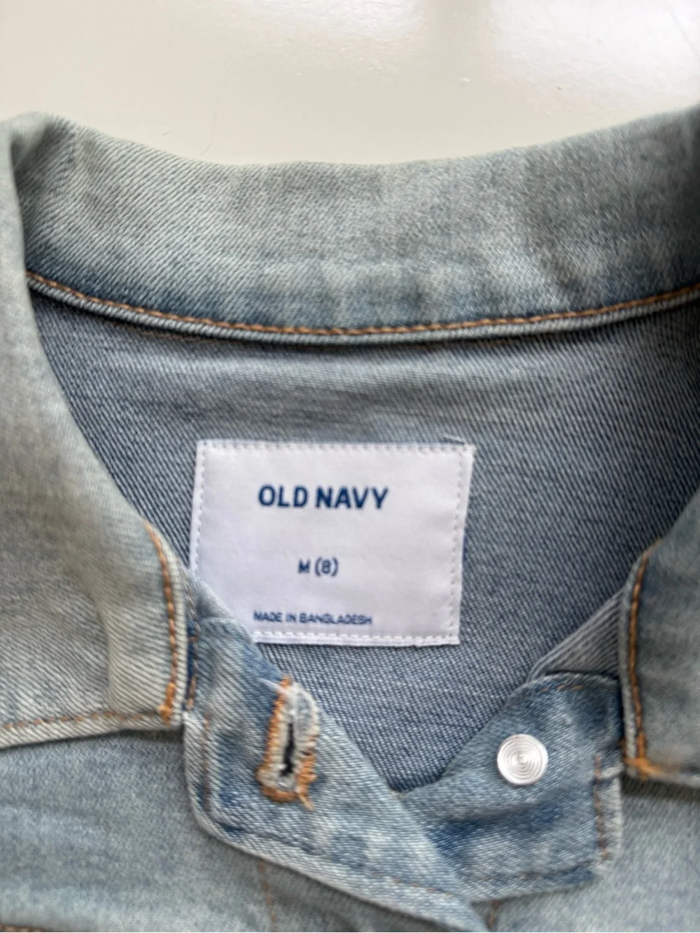 Old Navy Denim Jean Vest Size M (8)